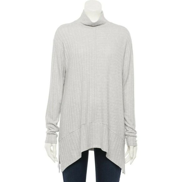 Women's Apt. 9® Cozy A-Line Mock Neck Tunic - Picture 1 of 2
